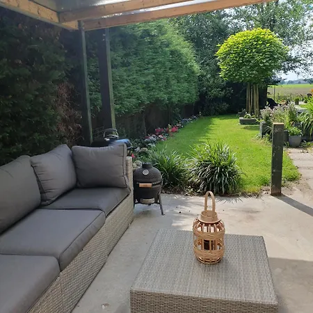 Luxe Vakantiewoning Met Veel Privacy En Sauna בית נופש